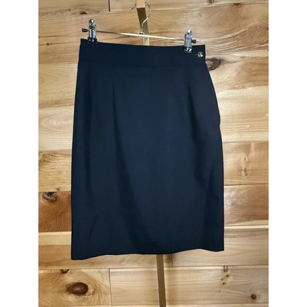 State Of‎ Claude Montana NWT Vintage Skirt Black Women’s Size 6 Made In Italy